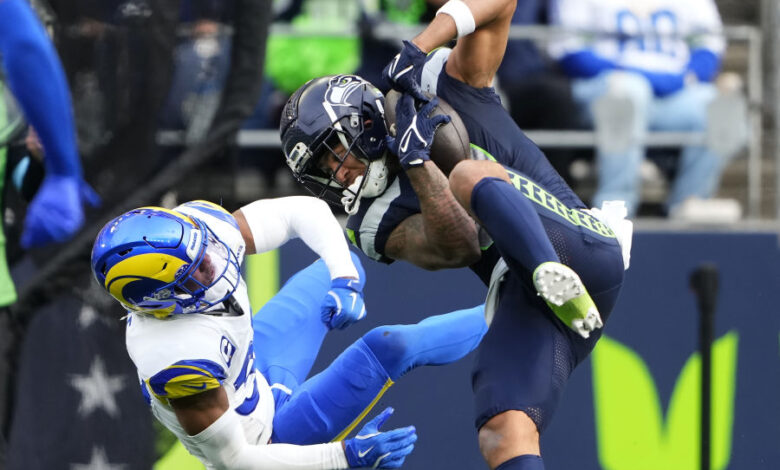 los angeles rams vs seahawks match player stats